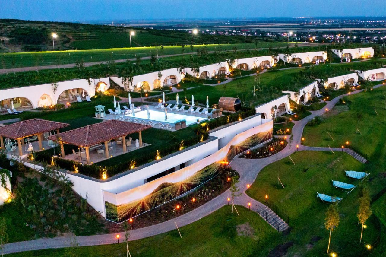 Casa Timis - Wellness & Spa Resort Chiţorani エクステリア 写真 Aerial view of the resort